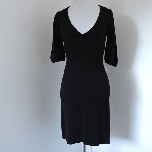 Buffalo David Bitton Dresses & Skirts - BUFFALO BY DAVID BITTON BLACK SWEATER DRESS XS